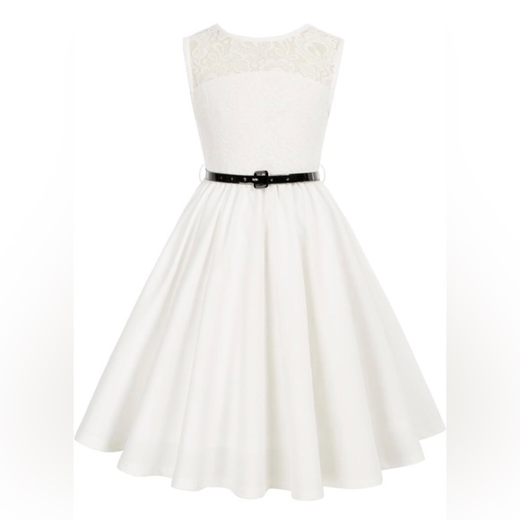 Other - NWT Kate Kasin Girls Sleeveless Swing Party Dress Size 12 Youth